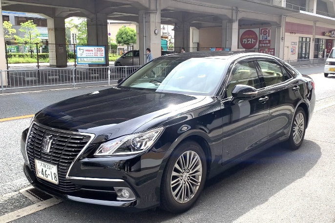 送迎車への案内