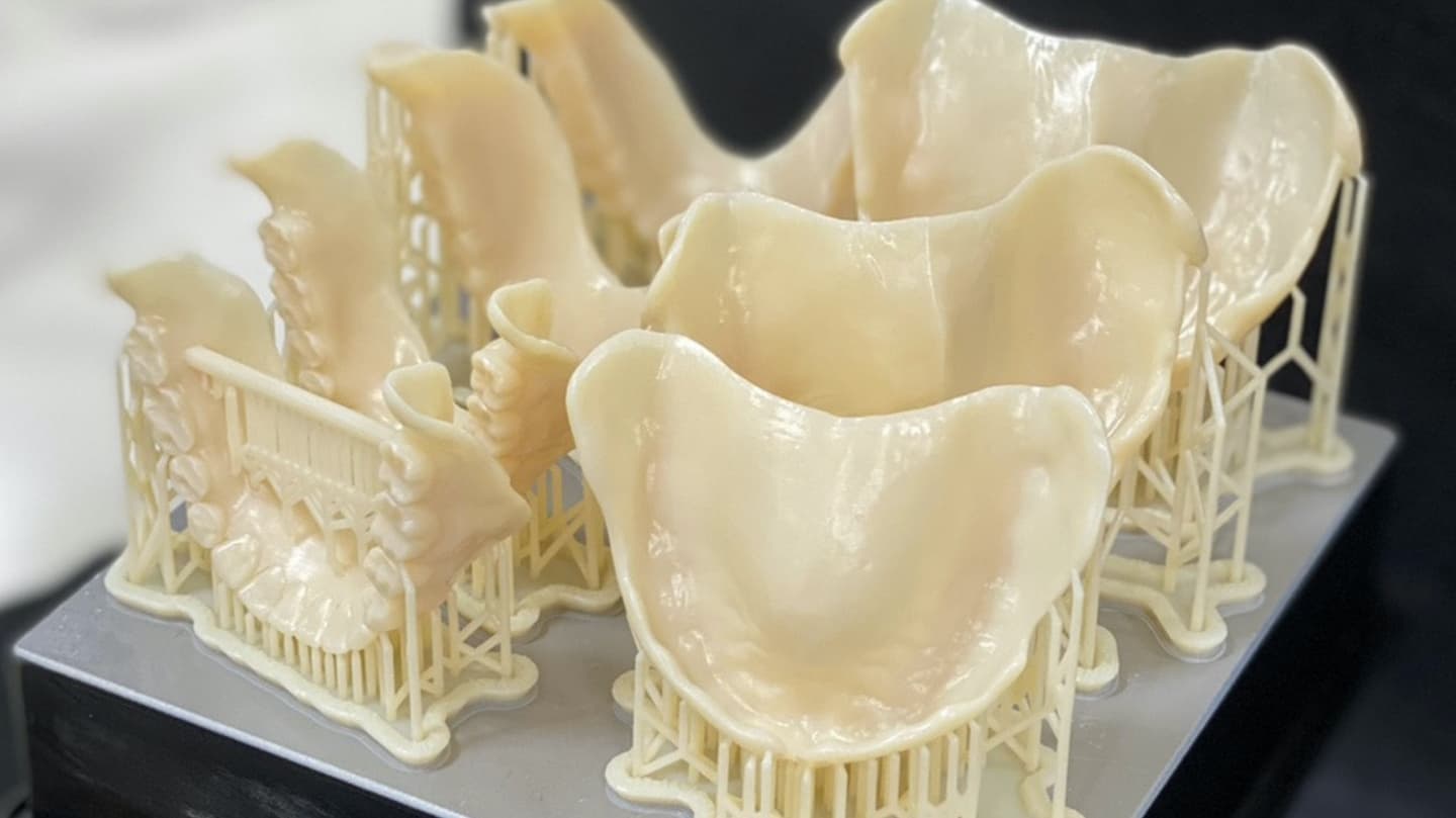3Dプリンターで総入れ歯の造形